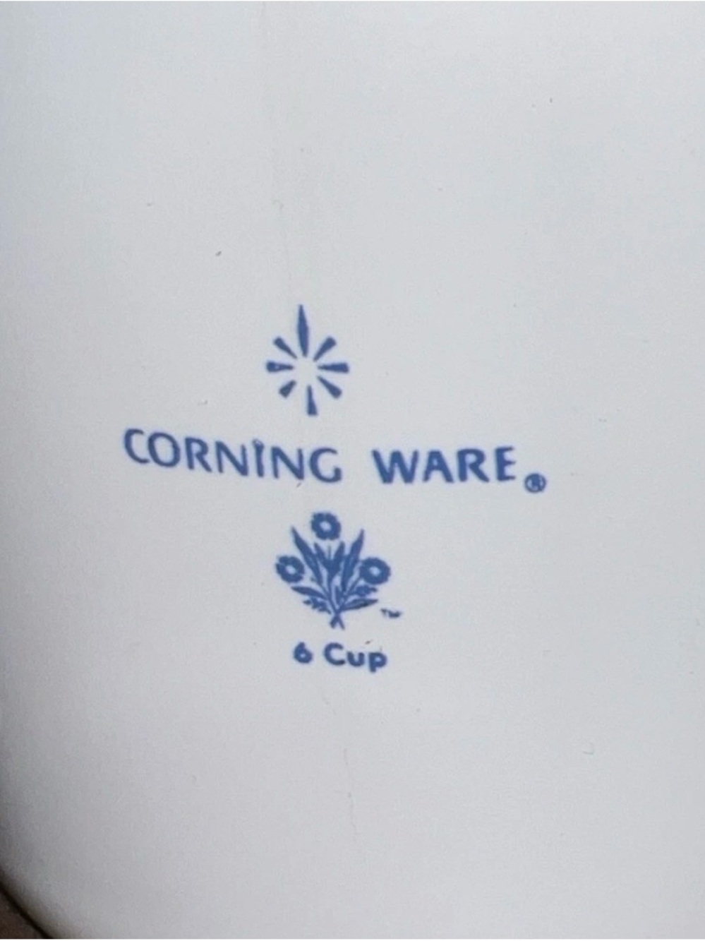 Vintage Corning Ware Cornflower Blue 6 Cup Coffee Pot • Excellent Condition - Picture 7 of 9